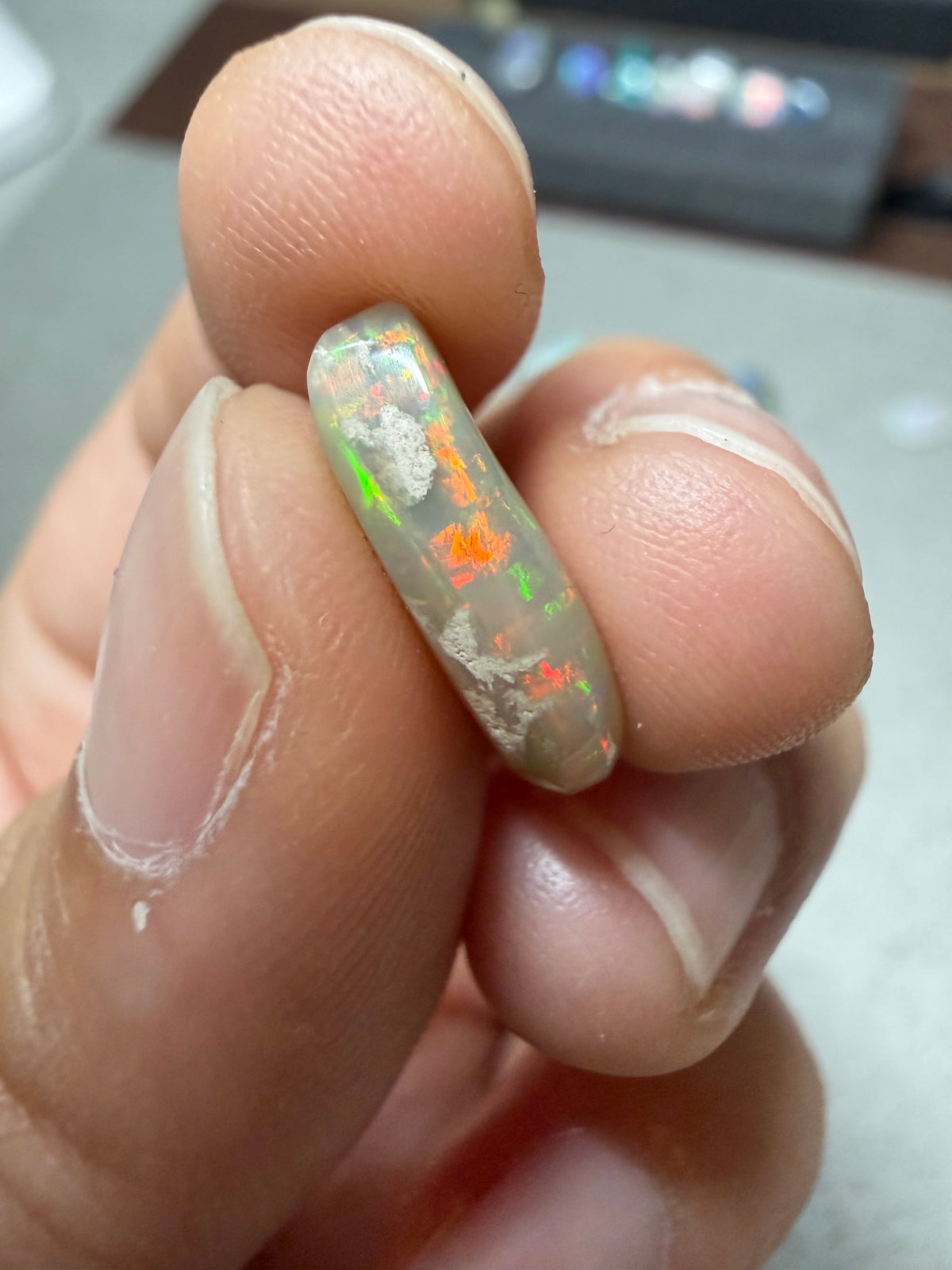 38. “Aquarium” lightning ridge-2.55ct