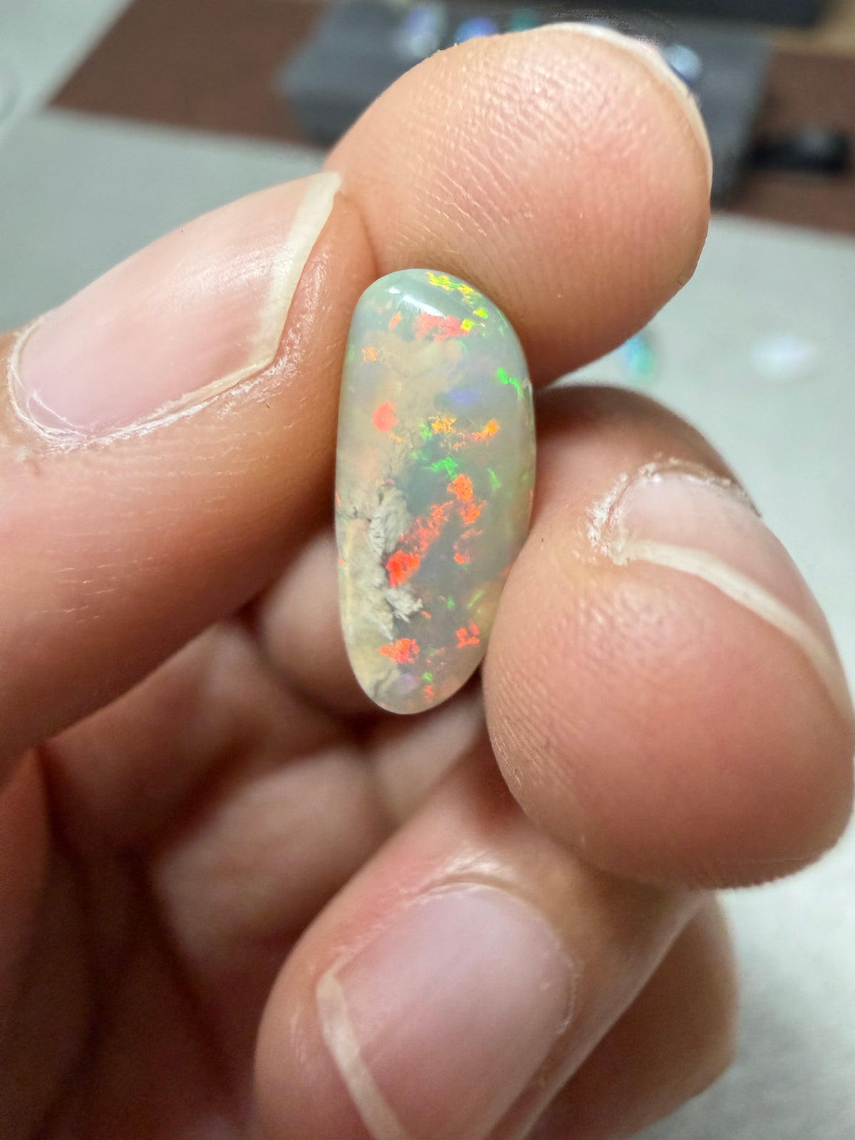 38. “Aquarium” lightning ridge-2.55ct