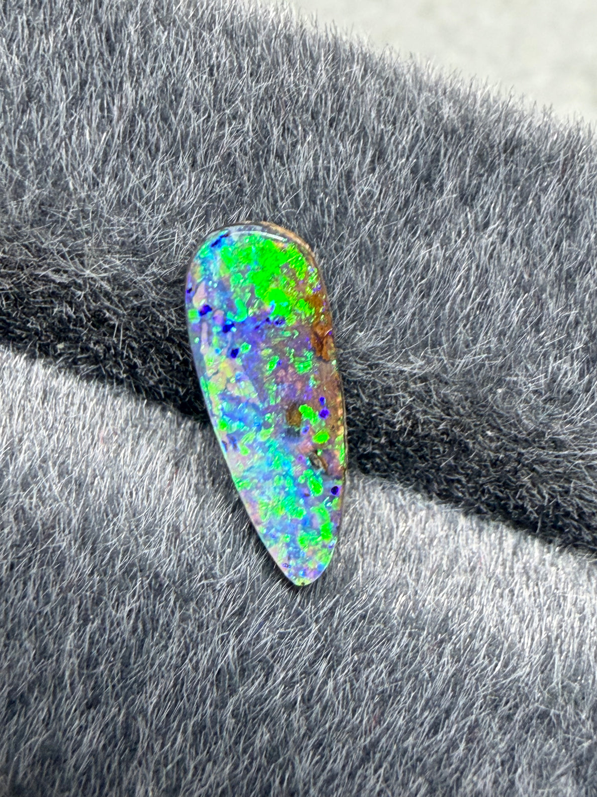 3.Forest of Glimmering Fireflies Boulder Opal