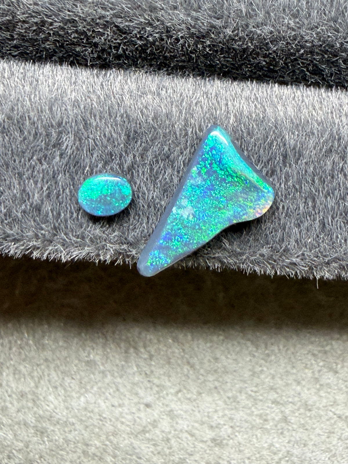 1.Velvet lightning ridge green blue set wow