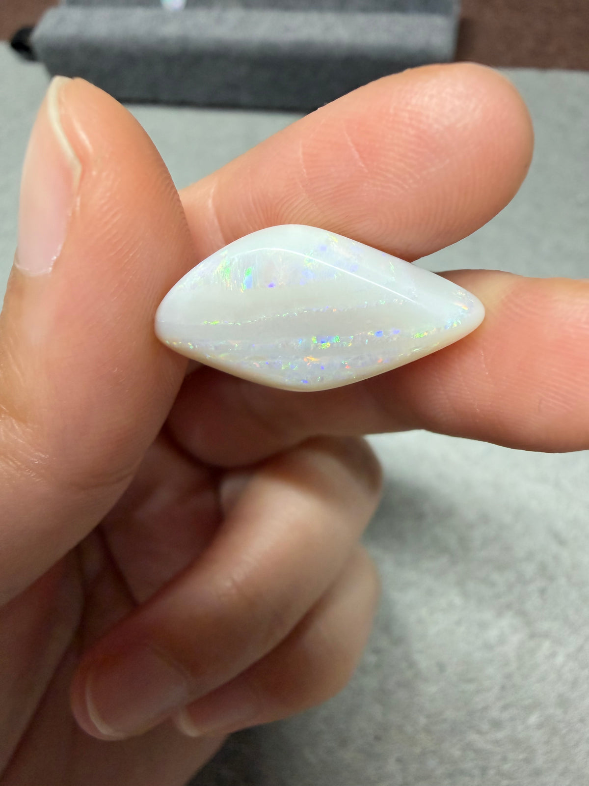 4. White Opal