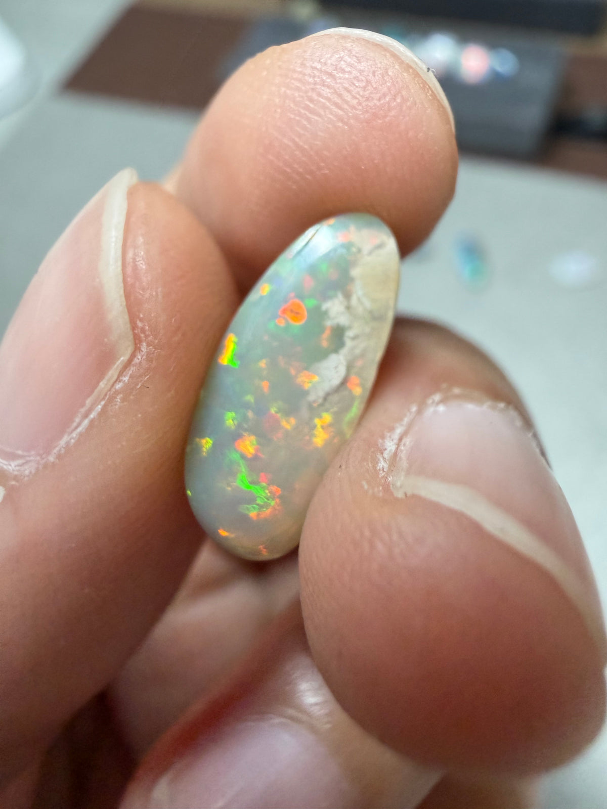 38. “Aquarium” lightning ridge-2.55ct