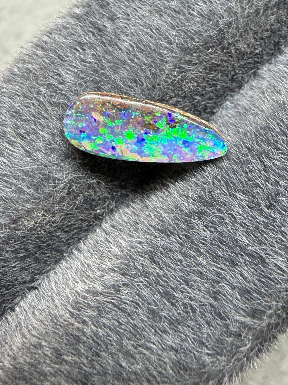 3.Forest of Glimmering Fireflies Boulder Opal