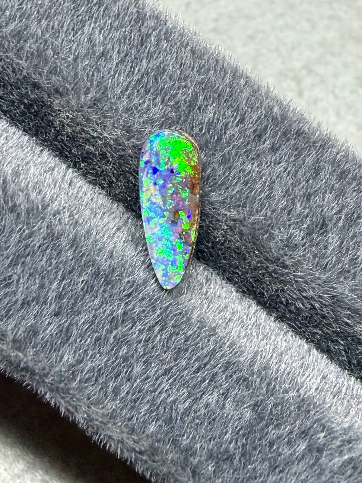 3.Forest of Glimmering Fireflies Boulder Opal