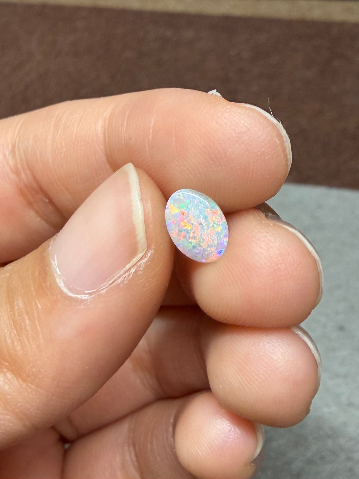 13. Rainbow Crystal Opal