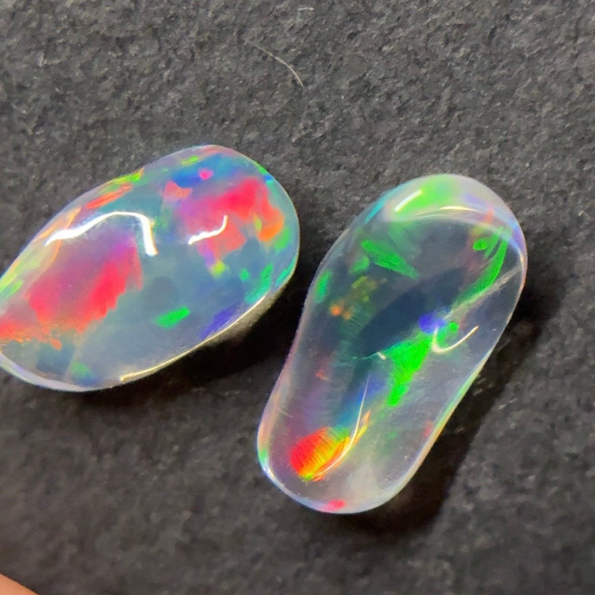 25.High quality Mexican fire Opal set