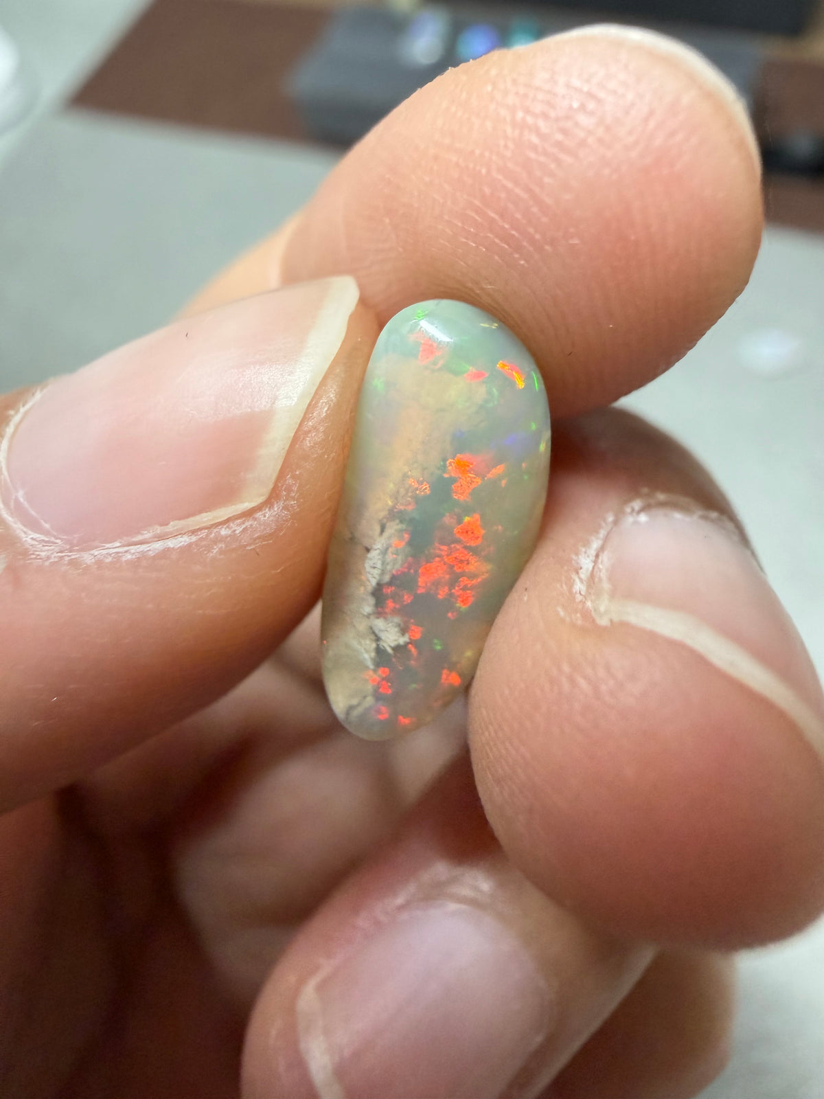 38. “Aquarium” lightning ridge-2.55ct