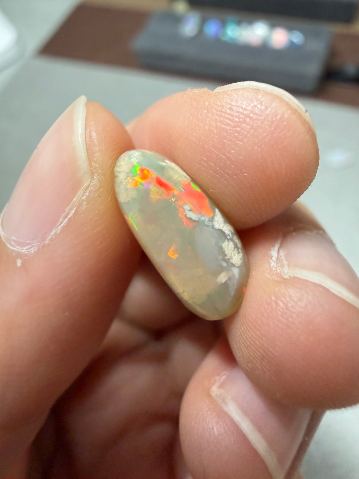 38. “Aquarium” lightning ridge-2.55ct