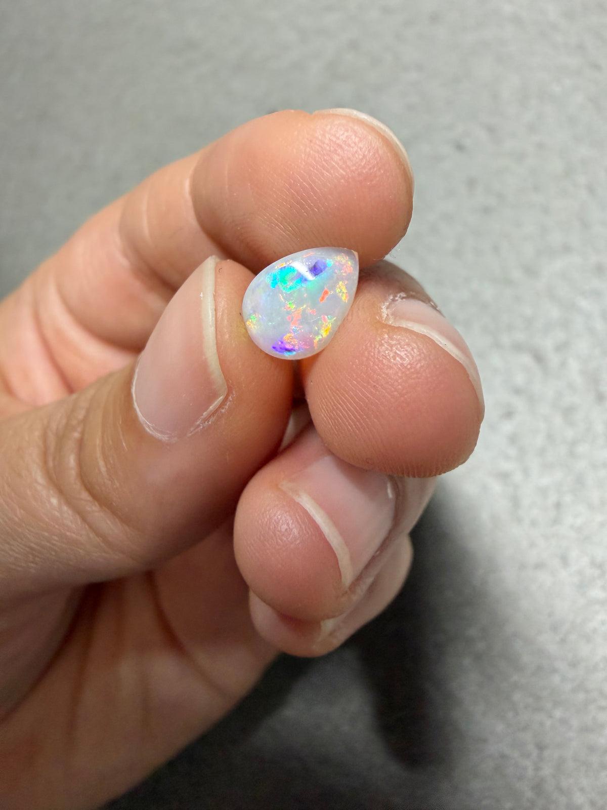 29.Ribbon Crystal Opal double sided
