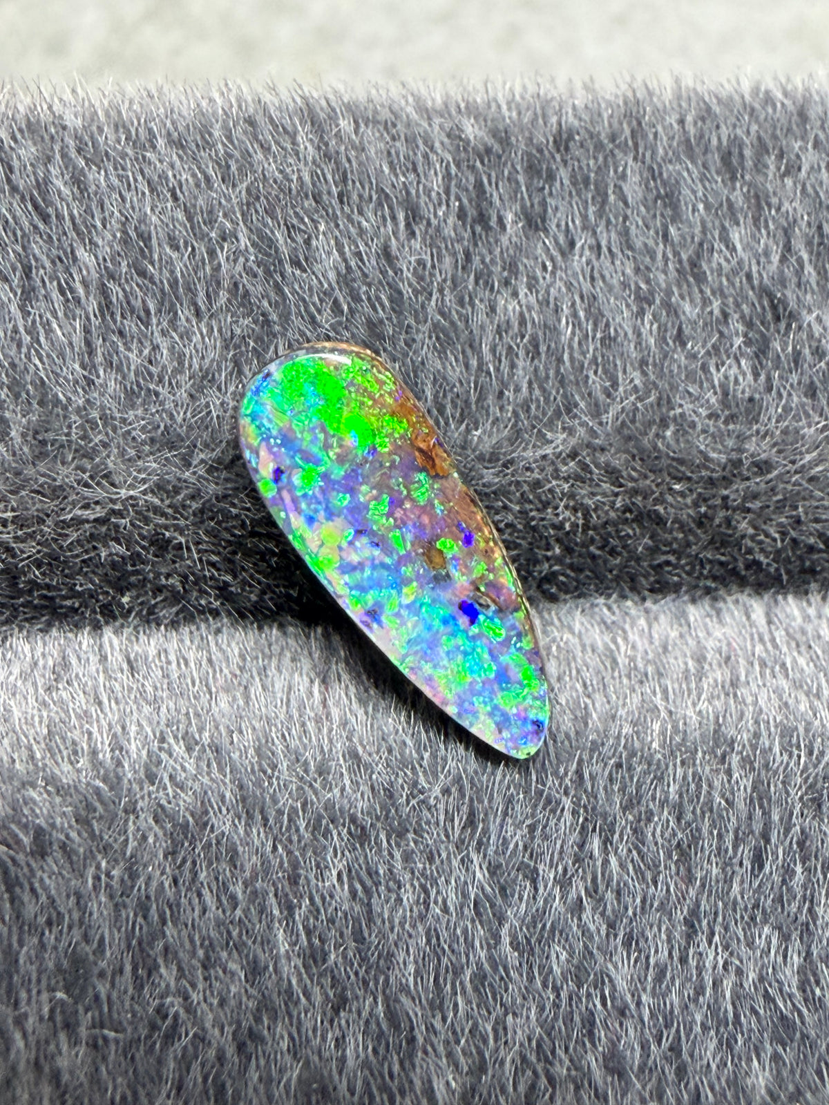 3.Forest of Glimmering Fireflies Boulder Opal